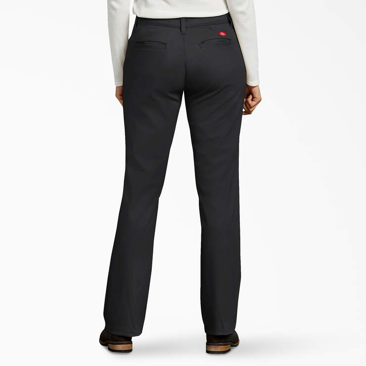 Women's Curvy Fit Pants - Black (BK) image number 2