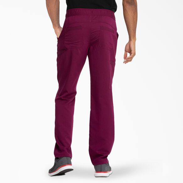 Men&#39;s Balance Zip Fly Scrub Pants - Wine &#40;WIN&#41;