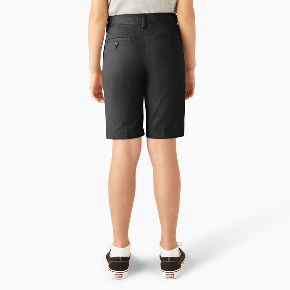 Boys&#39; FLEX Slim Fit Shorts, 8-20 - Black &#40;BK&#41;