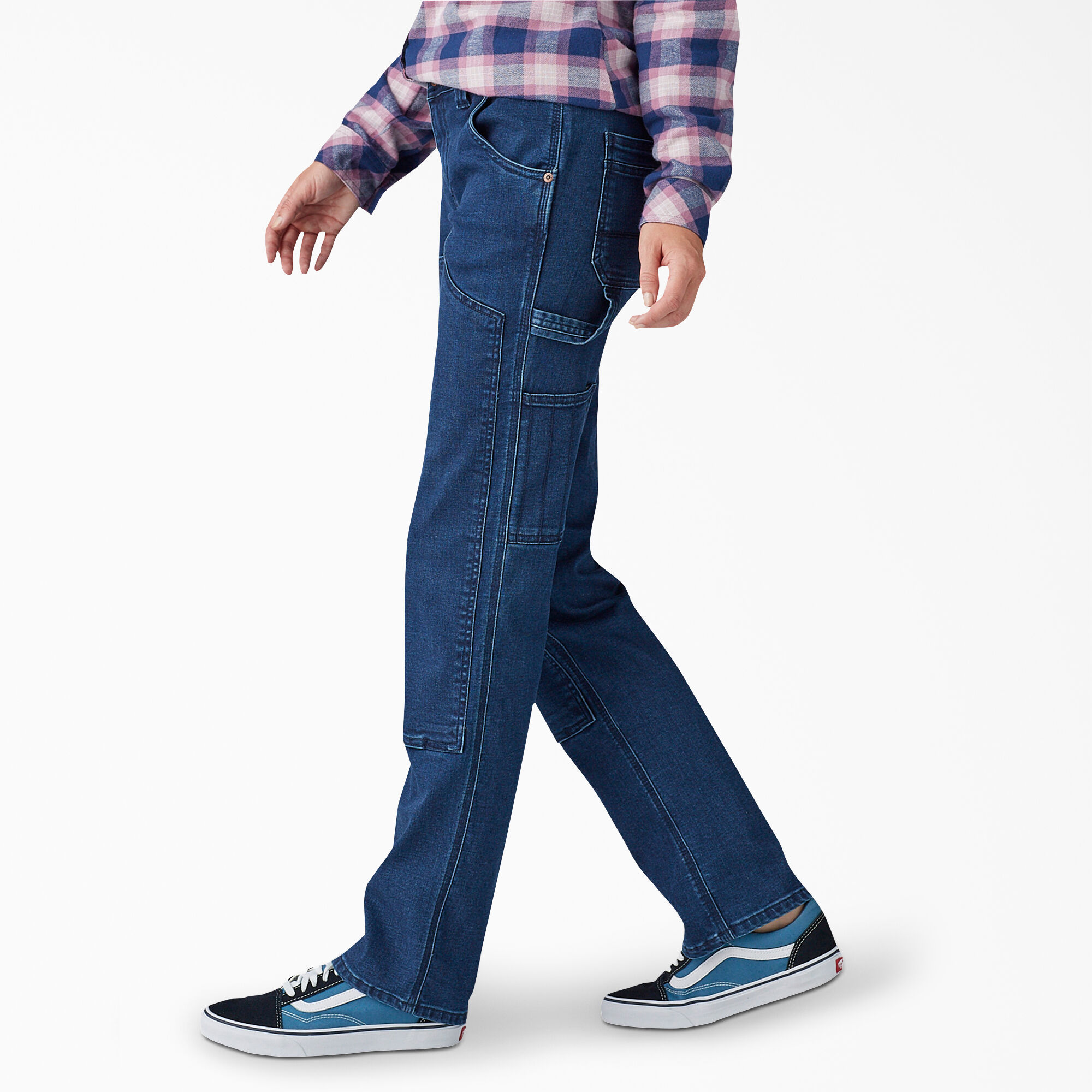 double front carpenter jeans