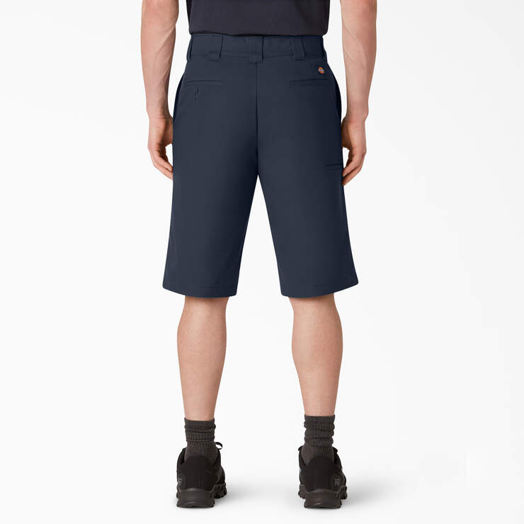 FLEX Cooling Active Waist Regular Fit Shorts, 13" - Dark Navy (DN) image number 2