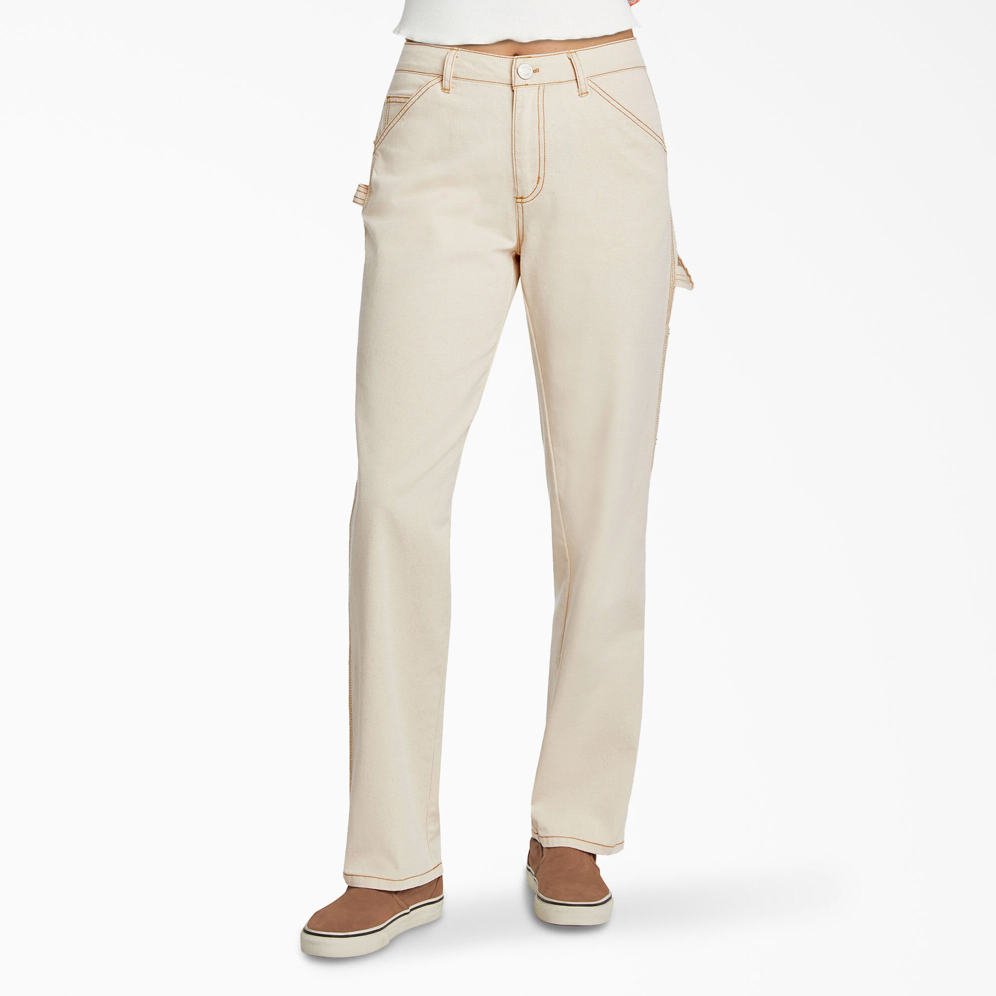 Dickies Girl HH874SK 4 Pocket Womens Juniors Cut Skinny Fit Slim Leg Work Pants 