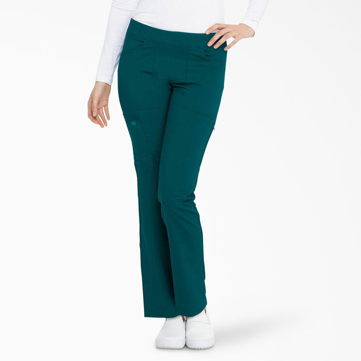 Women&#39;s Balance Tapered Leg Scrub Pants - Caribbean Blue &#40;CRB&#41;