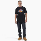 Short Sleeve Tri-Color Logo Graphic T-Shirt - Black &#40;KBK&#41;