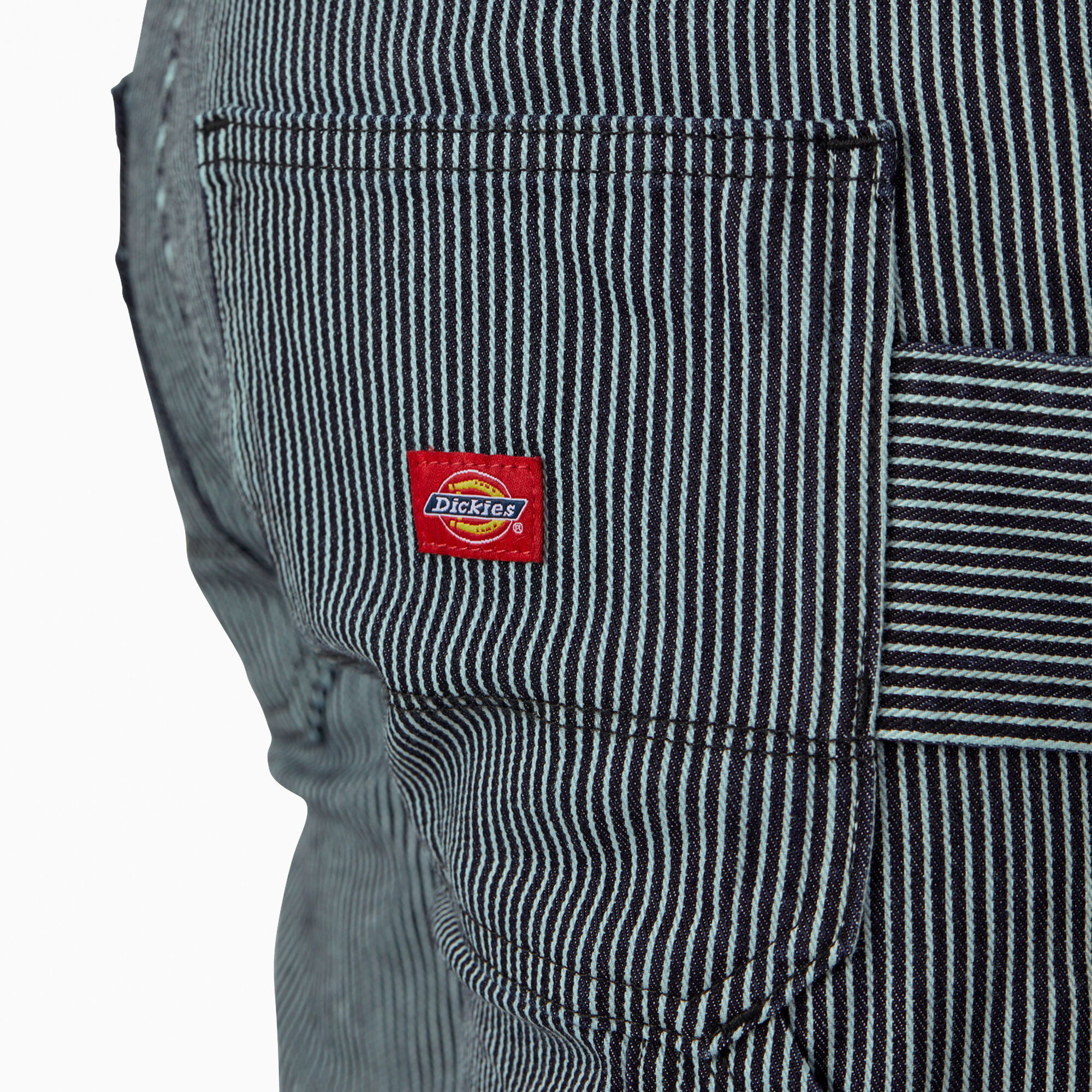 Women s FLEX Relaxed Fit Hickory Stripe Carpenter Pants Dickies US