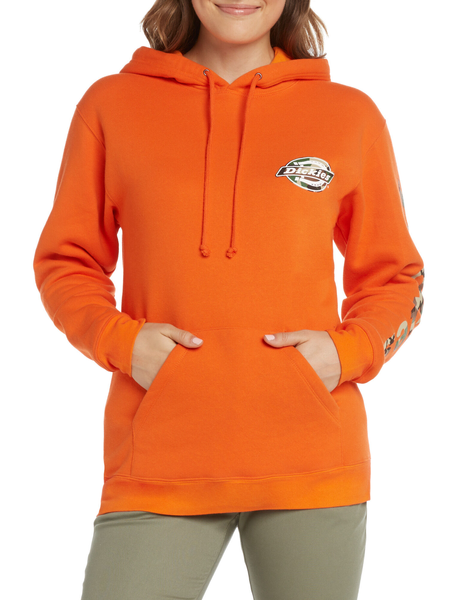 6/7 NWT Boys Long Sleeve Hooded Sweatshirt Cat Jack Orange/Cream  S 