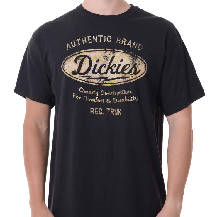 Dickies Spark Graphic Short Sleeve T-Shirt - Black (BK) image number 1