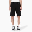 Dickies Skateboarding Wingville Shorts, 11&quot; - Black Denim &#40;L9D&#41;