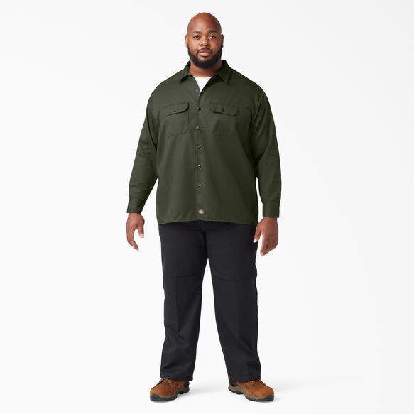 Long Sleeve Work Shirt - Olive Green &#40;OG&#41;