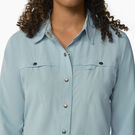 Women&#39;s Cooling Roll-Tab Work Shirt - Clear Blue &#40;EUD&#41;