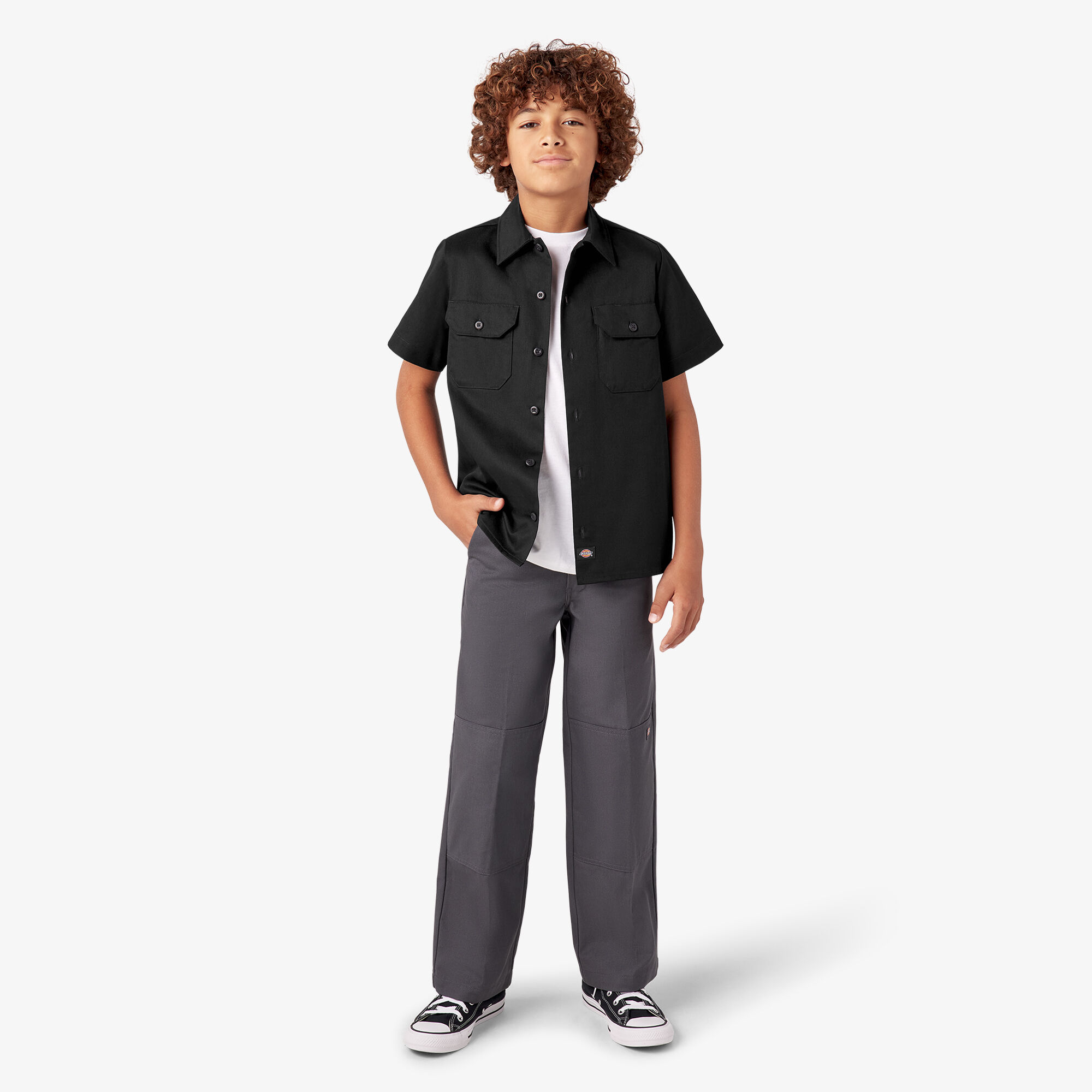 Boys black short sleeve shirt new arrivals
