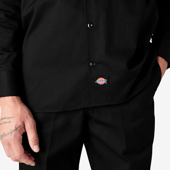 Long Sleeve Work Shirt - Black &#40;BK&#41;
