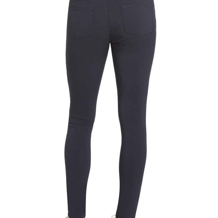 Dickies Girl Juniors' Ultimate Stretch Day to Night Pants - Navy Blue (NVY) image number 2