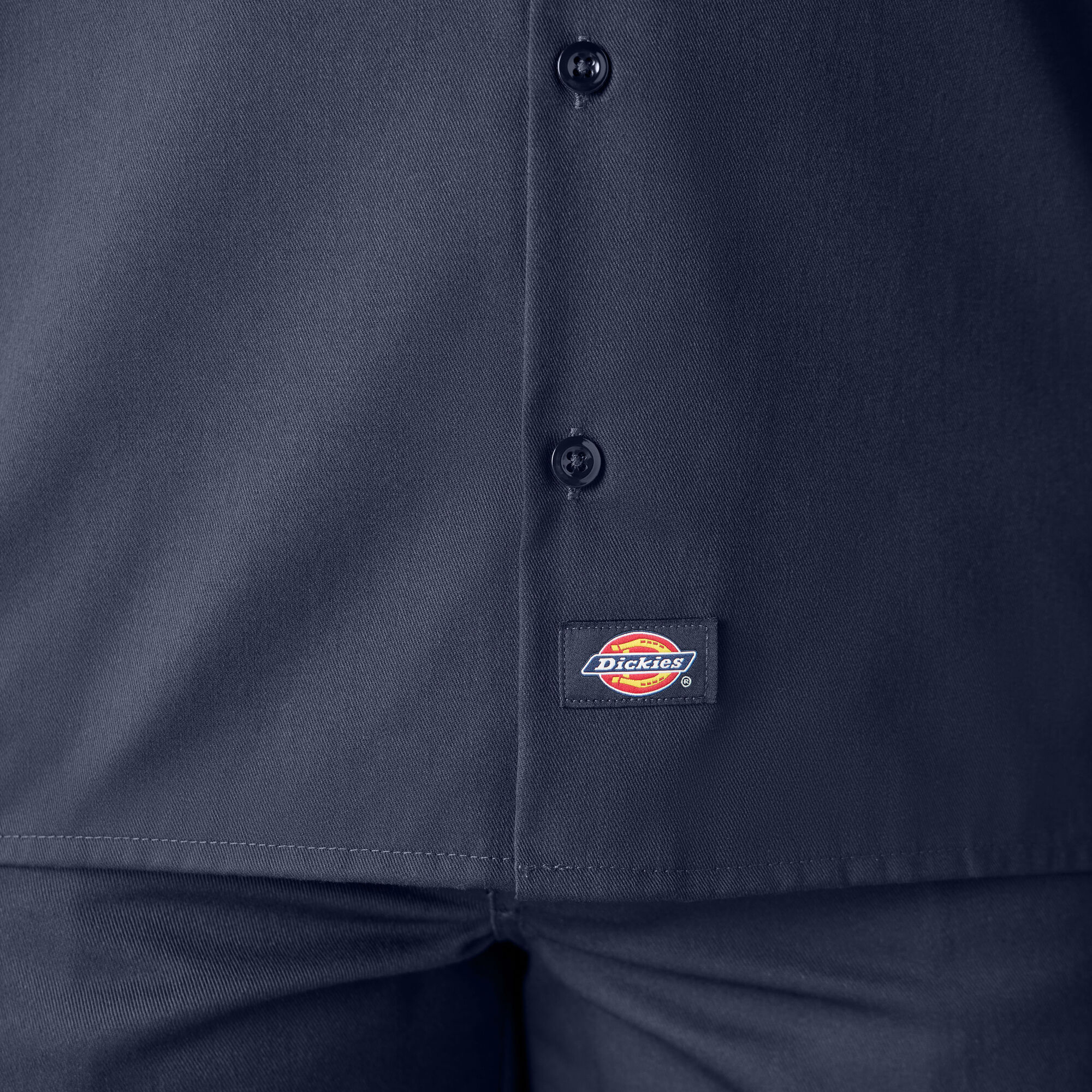 Navy blue work shirts clearance