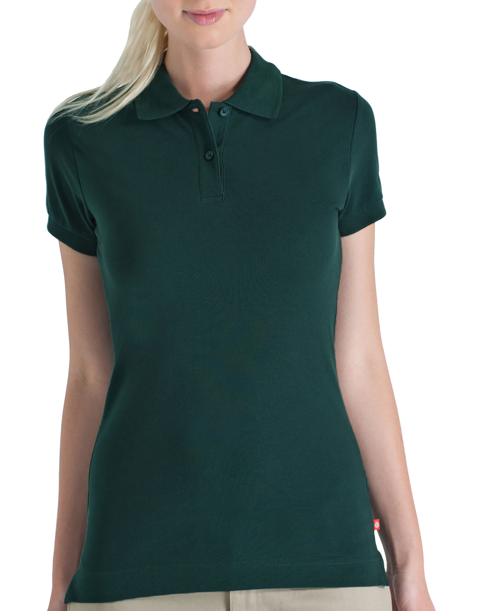 hunter green polo shirts for ladies