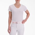 Women&#39;s D-Ring Logo Print Web Belt - Pink &#40;PK&#41;