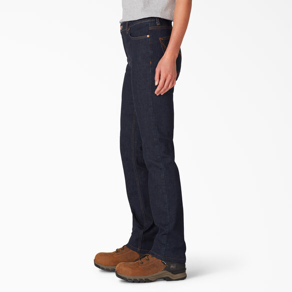 Women&#39;s Perfect Shape Straight Fit Jeans - Rinsed Indigo Blue &#40;RNB&#41;