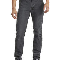 Dickies X-Series Slim Fit Straight Leg 5-Pocket Denim Jeans - Light Mini Plaid (HGD)