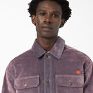 Opening Ceremony Flock Denim Utility Jacket - Lilac &#40;LC&#41;