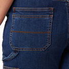 Women&rsquo;s Plus Relaxed Fit Carpenter Shorts, 11&quot; - Stonewashed Dark Blue &#40;DSW&#41;