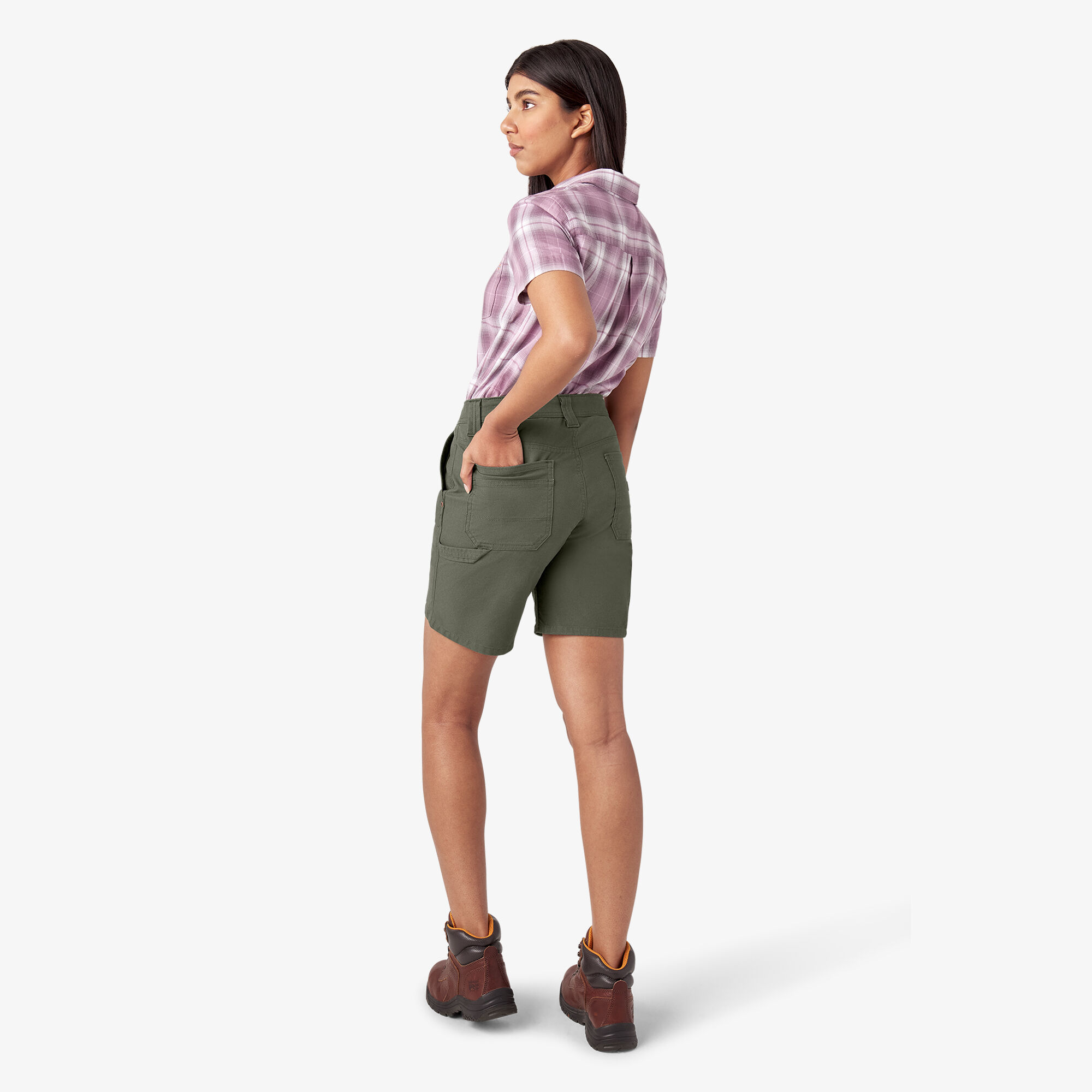 Women's Carpenter Shorts - Duck Carpenter Shorts - 7