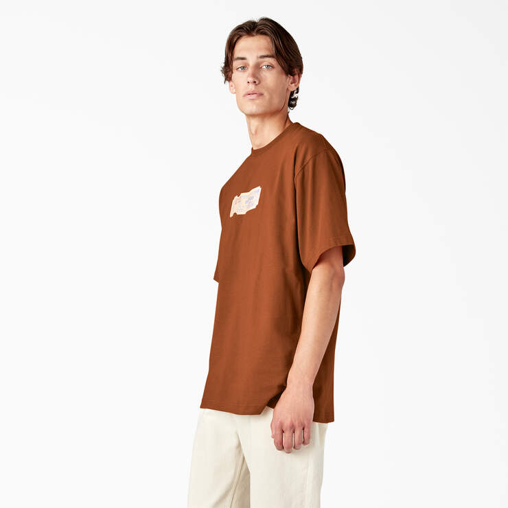 Paxico Graphic T-Shirt - Bombay Brown (B2B) image number 3