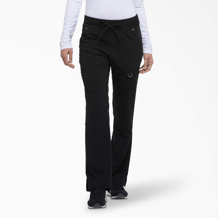 Women's Xtreme Stretch Scrub Pants - Black (BLK) image number 1