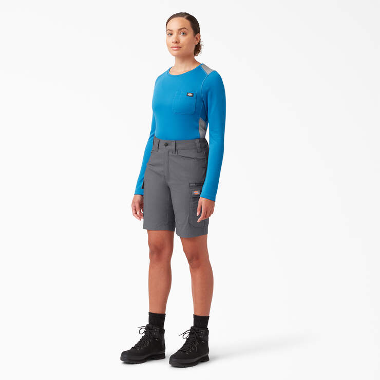 Women's Temp-iQ® 365 Shorts, 9" - Graphite Gray (GA) image number 4