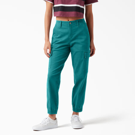 Women&#39;s High Rise Fit Cargo Jogger Pants - Deep Lake &#40;DL2&#41;