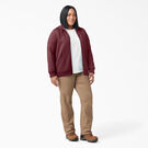 Women&#39;s Plus Heavyweight Full-Zip Hoodie - Burgundy Heather &#40;BYH&#41;