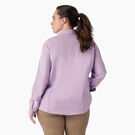 Women&#39;s Plus Cooling Roll-Tab Work Shirt - Purple Rose &#40;URD&#41;