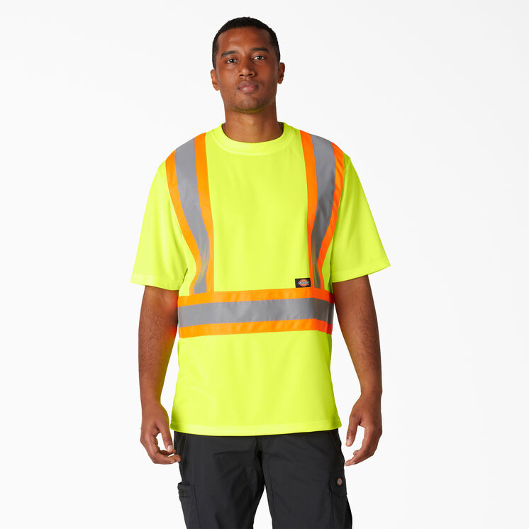 Hi Vis Safety Short Sleeve T-Shirt - ANSI Yellow &#40;AY&#41;