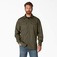 FLEX Ripstop Long Sleeve Shirt - Rinsed Military Green (RML)