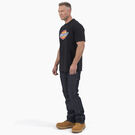 Short Sleeve Tri-Color Logo Graphic T-Shirt - Black &#40;KBK&#41;