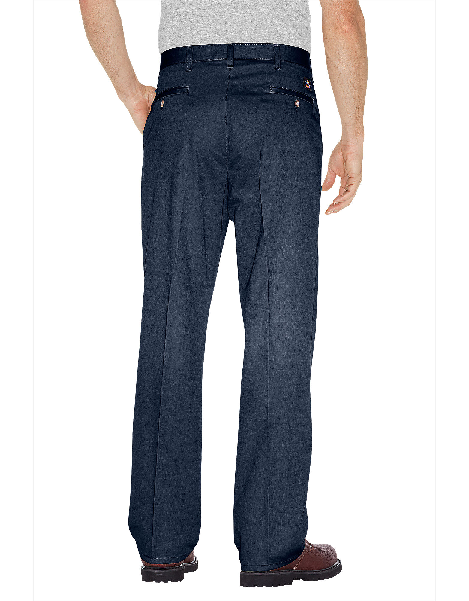 pleated cotton pants