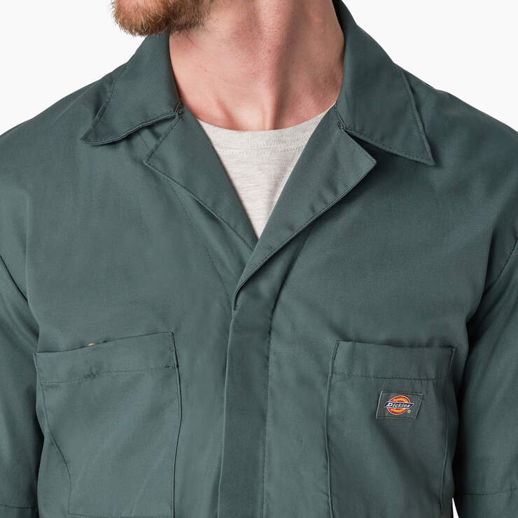 Short Sleeve Coveralls - Lincoln Green (LN) image number 4