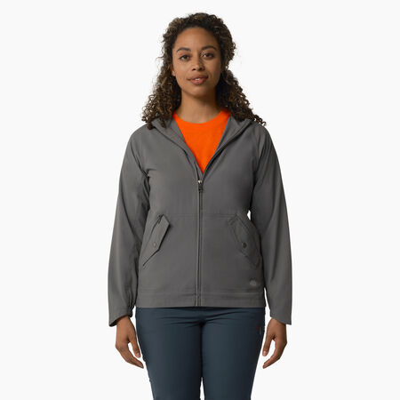 Women&#39;s Performance Hooded Jacket - Graphite Gray &#40;GA&#41;
