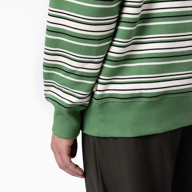 Westover Striped Sweatshirt - Dark Ivy Variegated Stripe (DSV) image number 4