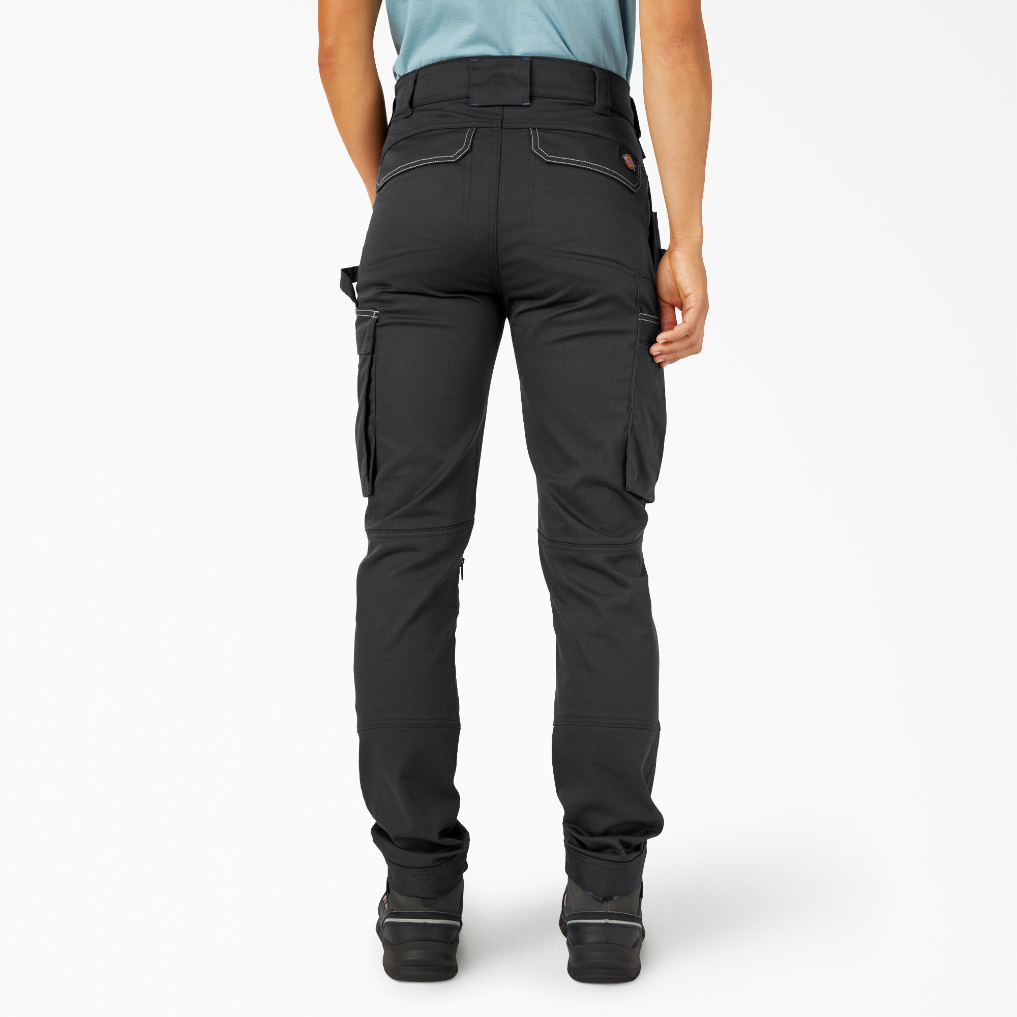 Dickies slim fit work pants womens 2025