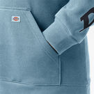Women&#39;s Plus Heavyweight Logo Sleeve Hoodie - Clear Blue &#40;EU&#41;