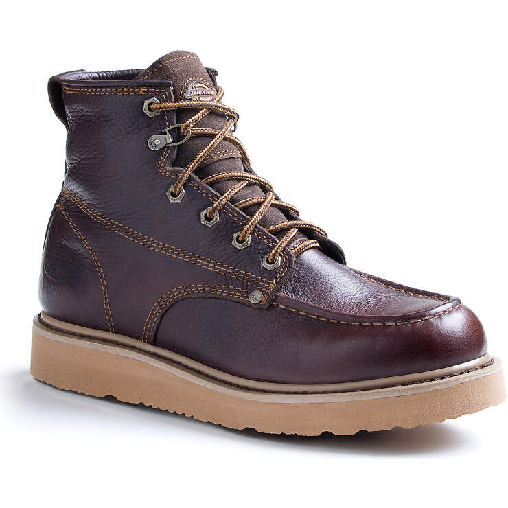 Men's Trader Work Boots - DARK BROWN-LICENSEE (FDB) image number 1