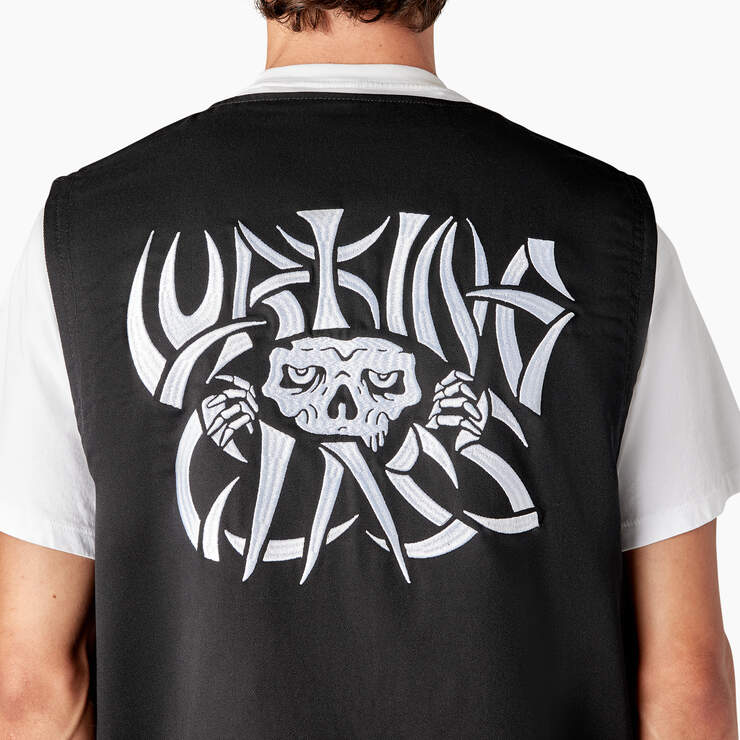 Dickies x Lurking Class Vest - Black (BKX) image number 7