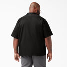 Relaxed Fit Short Sleeve Work Shirt - Black &#40;BK&#41;