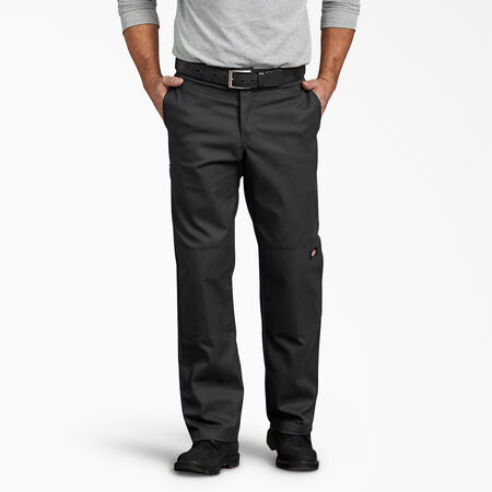 FLEX Regular Fit Double Knee Work Pants - Black &#40;BK&#41;