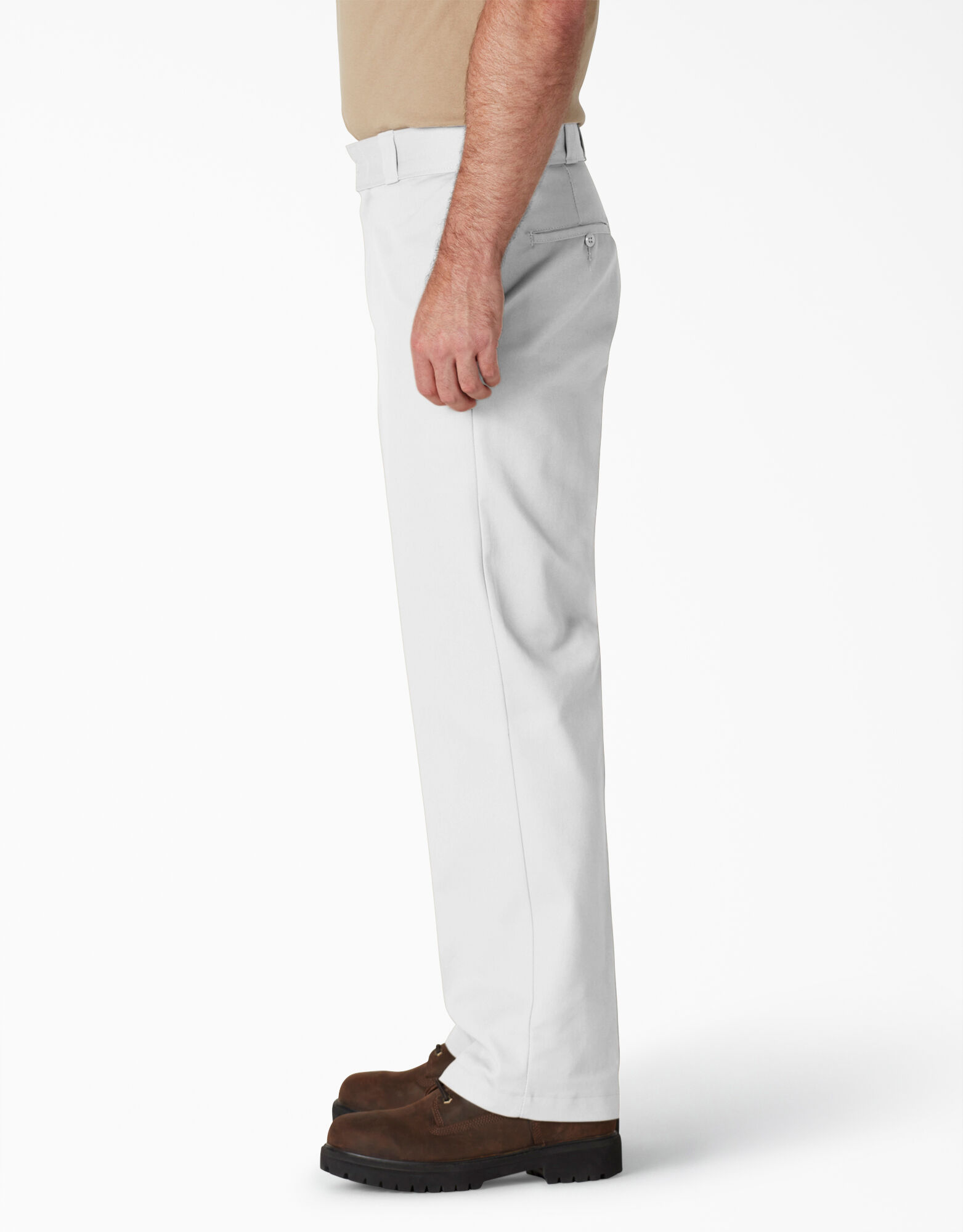 Dickies Mens Original Fit 874 Work Pant White Classic Work Uniform All Sizes 