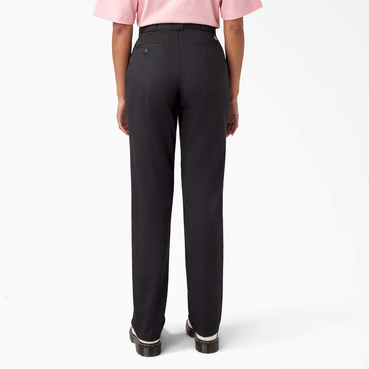 Breast Cancer Awareness Women’s 874® Work Pants - Black (BK) image number 2