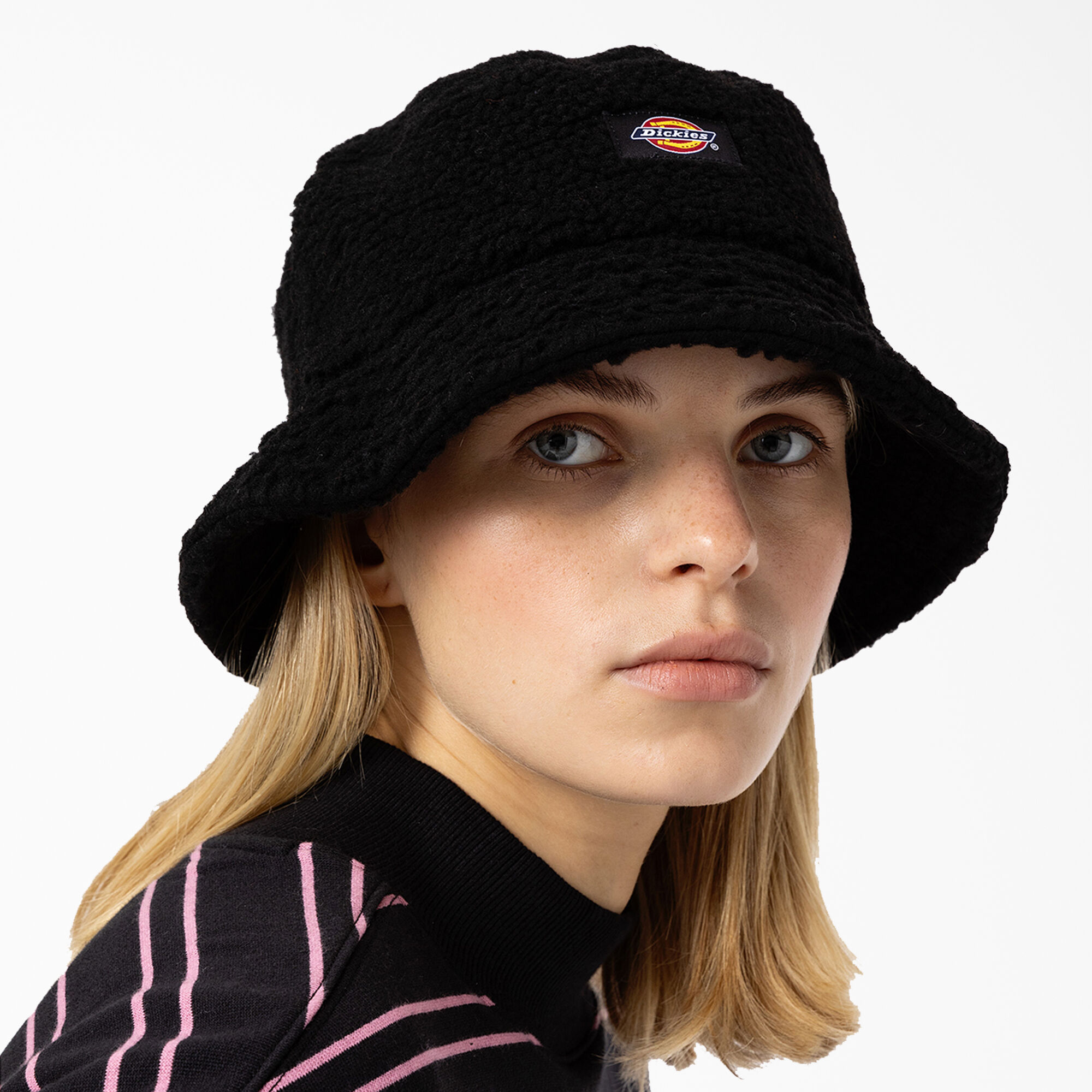 Red Chute Fleece Bucket Hat Dickies US