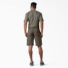 Relaxed Fit Work Shorts, 11&quot; - Mushroom &#40;MR1&#41;