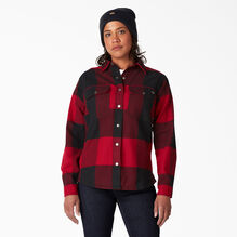 Women&rsquo;s DuraTech Renegade Flannel Shirt - Buffalo Aged Brick &#40;UP2&#41;