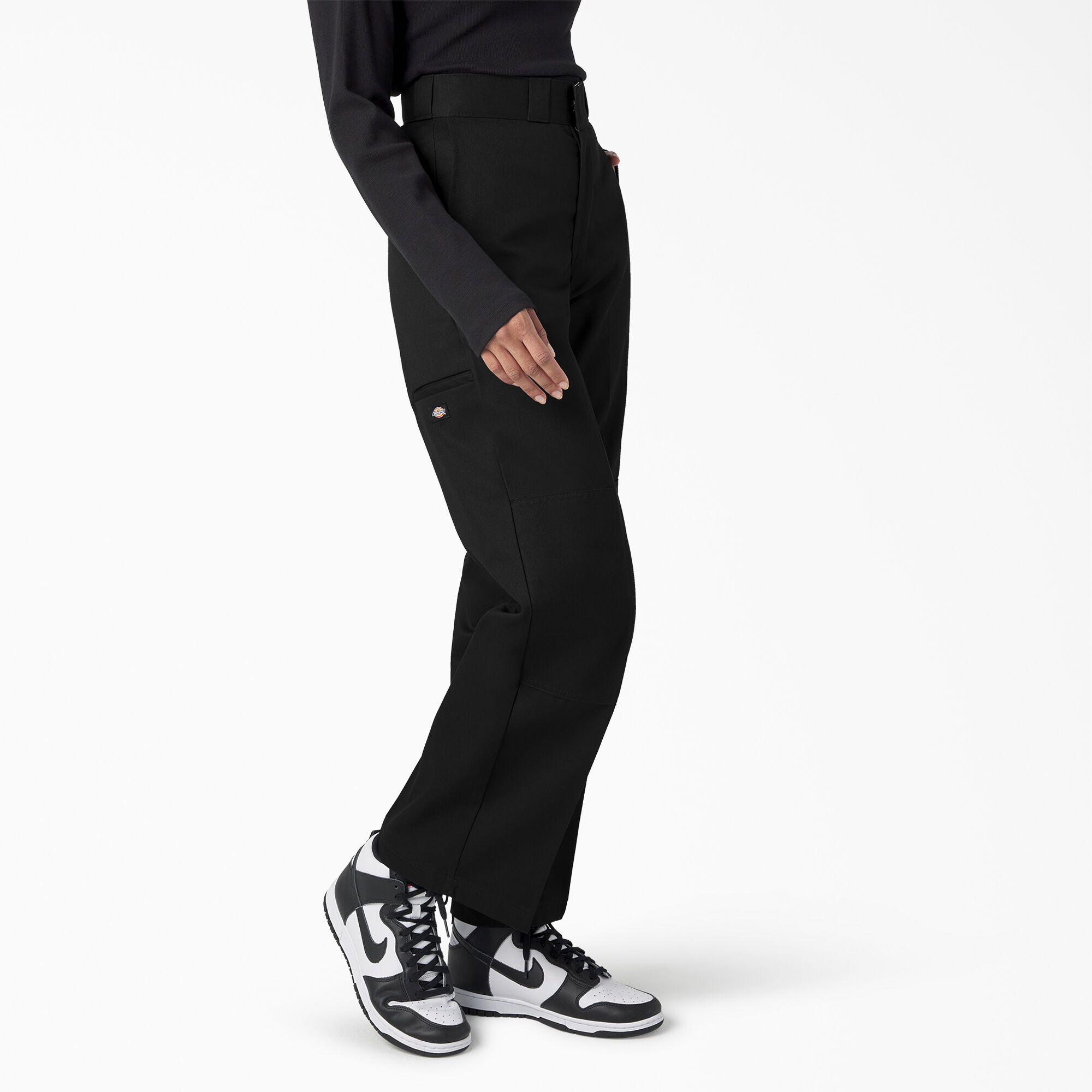 Women s Loose Fit Double Knee Work Pants